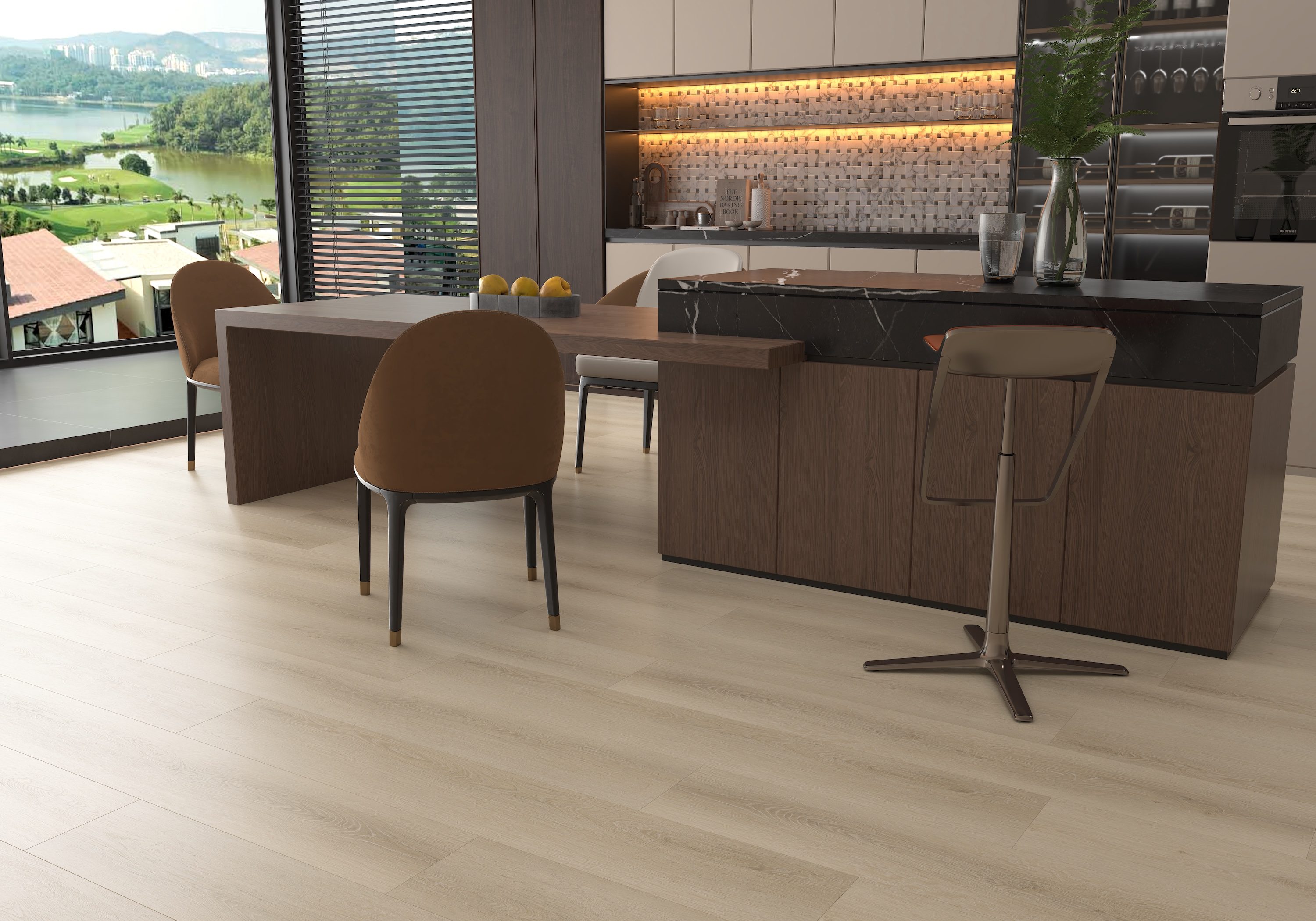 Hybrid Resilient - NXWood Pro - Tundra Slate - Fuzion Flooring